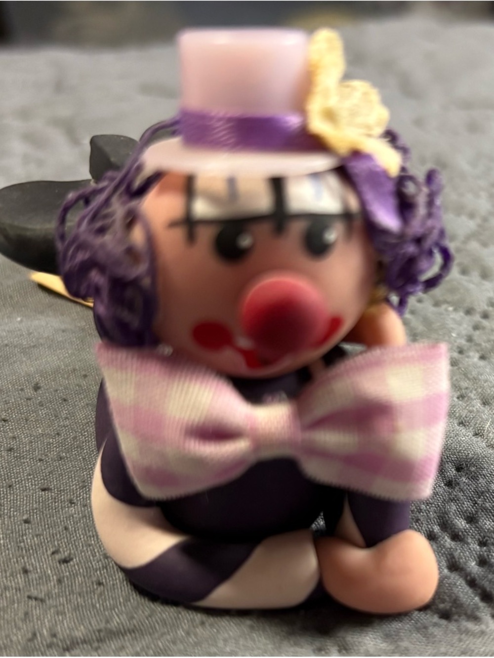 Vintage Silly Willy Clown Figurine by Cecile Baird, Inc.